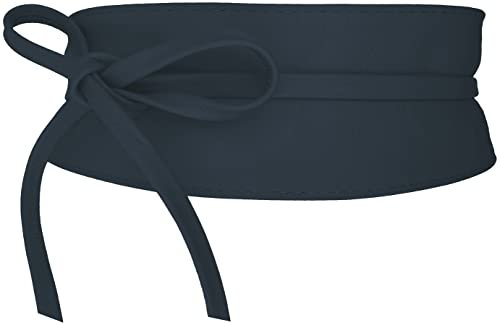 FISH IN THE SEA - Obi Gürtel - Navy - Wickelgürtel - Taillengürtel - Bindegürtel - Echtleder - Damen