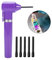 Tattoo Solid Ink Mixer, Tattoo Farbe Mixer, Tattoo Ink Color Blender, Electric Tattoo Pigment Ink Mixer Farbmixer Tattoo Zubehör Mit 5 Mischstäbchen, Tattoo Zubehör,Lila