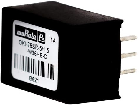 OKI-78SR-5/1.5-W36HE-C Wandler: DC/DC 7,5W UEing: 7-36V 5VDC IAusg: 1,5A SIP3 50