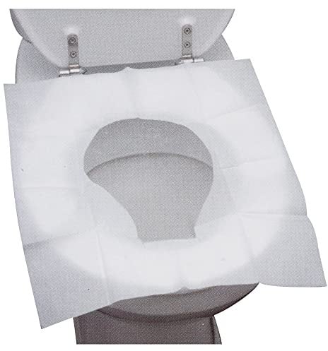 URBNLIVING Disposable Toilet Seat Covers Hygienic Flushable Travel Camping Pocket Size Loo Seat Covers (30 Toilet Seat Cover)