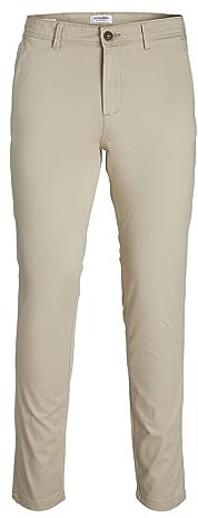 JACK & JONES Herren Jpstmarco Jjbowie Noos Chino Hose, Oxford Tan, 33W / 32L