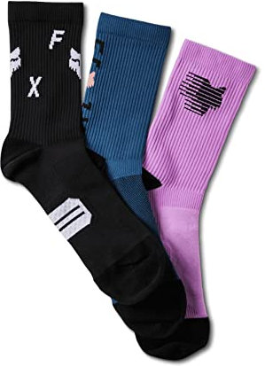 Fox Racing 6 RANGER MOUNTAIN BIKE SOCK MULTI PACK