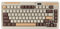 KZZI K75 PRO RGB 75% Wireless Gasket Mechanical Keyboard, Triple Mode Bluetooth 5.0/2.4G/USB-C 82 Keys Hot Swappable Gaming Keyboard w/Knob & Power Display, Custom Linear Switches, Mousse Cake