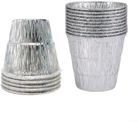 QOXEZY 25 Stück Einweg-Tropfeimer-Einlagen, Fetteimer-Einsätze für Pro-Serie für Green Mountain Grills, Outdoor-Camping, tragbare Eimereinlagen, LXYALK6YX0RM02XR16577