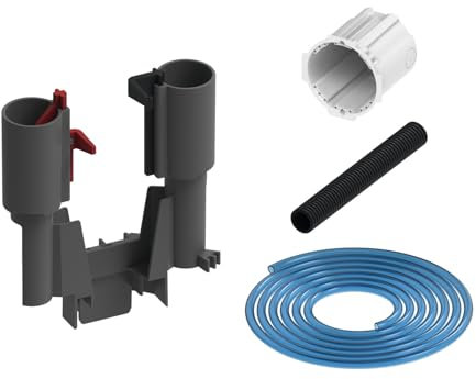 TECEflushpoint Rohbauset, pneumatische Fernauslösung, für Spülkästen mit Ablaufventil A5, 9240977