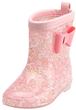 Generico Stivali Gomma Bambino Classici Ragazzo E Ragazza Antiscivolo Impermeabili Scarpe Da Pioggia Stivaletti (Purple, 28.5 Little Child)