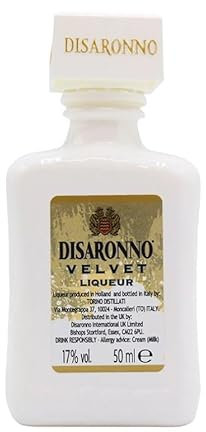 Disaronno Velvet Liquore, Confezione da 12 Mignon da 50 ml, 17% vol.