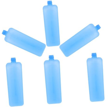 Milisten 6stücke Wiederverwendbare Kühlakkus Für Lunchboxen Tragbare EIS Packs Für Kühltaschen Effiziente Kühlung Für Picknick Camping Und Transport Von Lebensmitteln