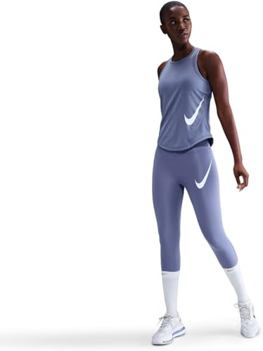Nike Damen Leggings W Nk Df Tempo Hr 7/8 Tgt Swhbr