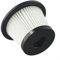 FUANA Filtre d'aspirateur pour SilverCrest SHAZ 22.2 C3 sans fil Pièce de rechange haute efficacité Capture de la poussière 0,3 microns Filtration anti-allergènes poils d'animaux