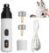 Meuleuses pour chiens - Dog Tohen Nail Mill | Coupe-ongles calme pour chats | boucles pour ongles pour chiens | accessoires de soins réglables, rechargeables, rechargeables à 2 étages pour animaux
