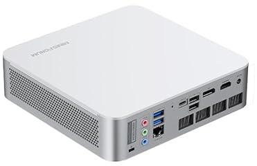 MINISFORUM Elite Mini M1-1295 Mini PC, Intel Core i9-12950HX (16C/24T, Turbo up to 5.0GHz), 32GB RAM 1TB SSD, HDMI 2.1/DP 1.4/USB-C, LAN 2.5GbE, 4x USB-A, Wi-Fi 6E, BT 5.2