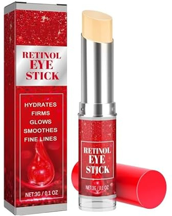 4-in-1 Retinol-Augencreme-Stick | Spendet Feuchtigkeit, strafft, hellt auf und glättet feine Linien; geeignet für empfindliche Haut; 3 g/0,1 oz, einfach anzuwendende Augencreme