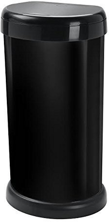 Tontarelli 42L BLACK KITCHEN BIN, TOUCH TOP BIN MODA