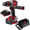 Einhell Power X-Change 18V, 60Nm Cordless Combi Drill | TE-CD 18 Li-i 3-in-1 Brushless Drill, Impact Drill and Screwdriver | With 4.0 Ah PXC Battery, High-Speed Charger and Storage Bag