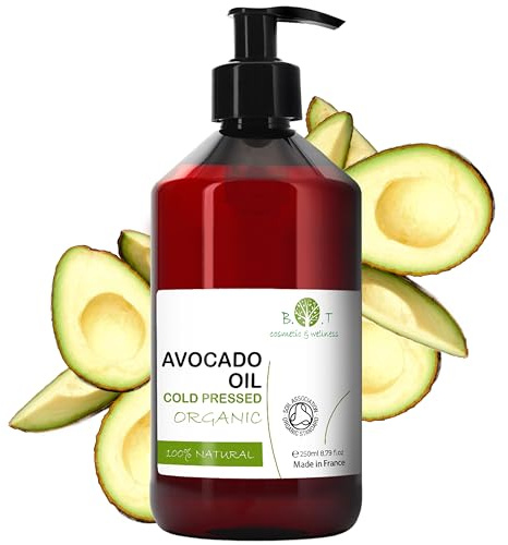 B.O.T Cosmetic & Wellness - Bio Avocadoöl Conditioner für Haar, Gesicht, Körper | Vitaminreich, Regenerierend | Nicht fettend | 250 ml, 1er Pack