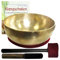 Therapie KLANGSCHALE 2000-2200g + BUCH Peter Hess 5-tlg Klangmassage SET. GROSSE BECKENSCHALE Handarbeit NEPAL + Klöppel + ZUBEHÖR. 70192-8