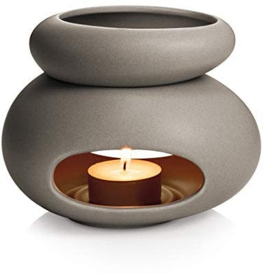 Tescoma 906832.43 Fancy Home Diffusore di Aromi, Ceramica Smaltata, Grigio, 1 Pezzo