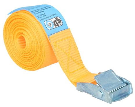 Sangle à cliquet avec Boucle Carpoint 5 m x 2,5cm, Orange