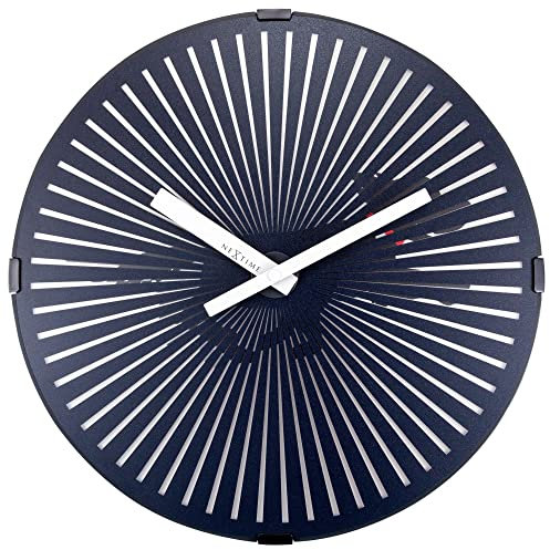 NeXtime Wanduhr mit beweglichem Hund, 30,5 cm