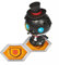Bakugan 2021 Darkus Cosplay Magier Cubbo 5,1 cm Core Sammelfigur und Sammelkarten
