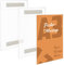 Kurtzy A3 Adhesive Wall Poster Holders (3 Pack) - Universal Wall Mounts - Crack & Scratch Resistant - Clear Acrylic Sign Displays with Adhesive Tape - Office, Store & Restaurant - No Drilling Required