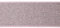 Gummiband 40 mm/unifarben - mit Lurex - 3 Meter Länge - Bundgummi, rosa