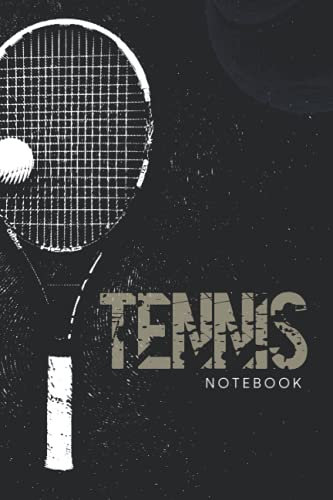 Tennis Notebook: Sports Lined Journal for Tennis Lovers.Christmas and birthday gift idea for amateurs, athletes and coaches