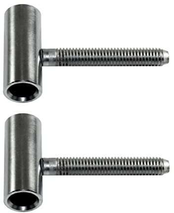 SN-TEC Türband Flügelteil V 0020 für Holzzargen, Rolle 15mm, Aufnahme 10mm, vernickelt (2 Stück)