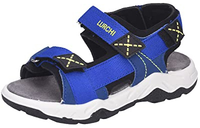 Lurchi Jungen ODONO Sandale, Blau, 40 EU
