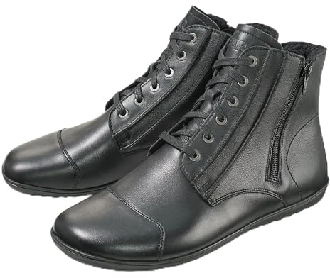 BÄR | Jason | Herren Stiefeletten | 100% Zehenfreiheit, Barfußschuh, Für Einlagen geeignet, Extrem leicht, Hallux valgus geeignet