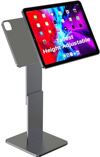 MagFlott Pro V1 (27.9 cm/27.7 cm) Space Gray, Höchster Höhenverstellbarer Magnetischer Ständer für iPad Pro 11 [Nicht für iPad Pro 11 M4], Air 11 Zoll M3/M2, 11 Zoll, für iPhone MagSafe Inklusive