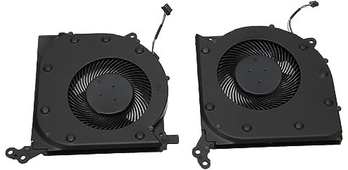 Yunseity Ventilateur de Refroidissement Interne pour Ordinateur Portable de Remplacement, Ventilateur de Processeur GPU Silencieux à 4 Broches pour Legion 5 5I (Ventilateur de
