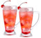 ACTOYS Tasses à Café, 2x 380ml Tasses en Verre Transparente avec Poignée, Verres à Latte Macchiato, Verres à Eau Verres à Dessert pour Café, Bière, Thé, Jus Lait, Boissons Chaudes ou Froides
