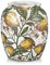 Vaso in ceramica fatto a mano, vintage, con motivo di limone, per decorazione soggiorno, casa, ufficio, vaso per tulipani, decorazione rustica antica, moderno vaso per tavolo, altezza 15 cm