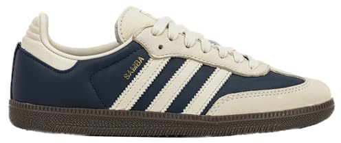 Adidas Samba OG Womens Sneaker (Night Indigo Cream White, 5.5)