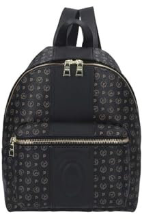 Pollini Zaino Heritage con Stampa 70°Anniversario Nero