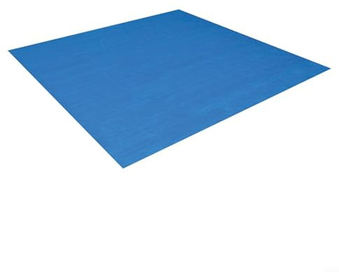 Allthingstore Telo protettivo per piscina, in polietilene, impermeabile, per esterni, colore blu, varie misure (488 x 488 cm)