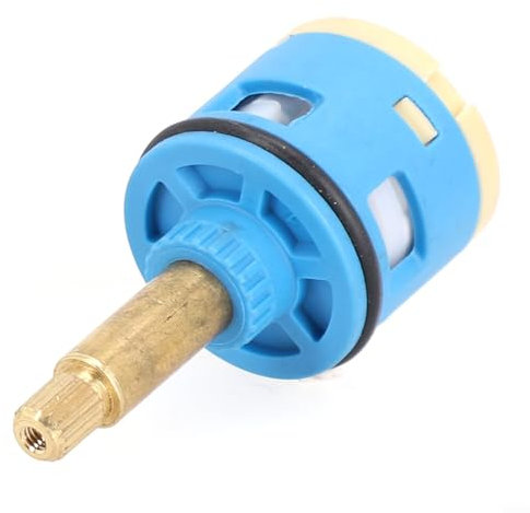 Volakebeing Cartuccia valvola deviatrice a 3 vie, cartuccia di ricambio per valvola doccia con nucleo in ceramica per miscelatore da bagno componente di controllo del flusso d'acqua