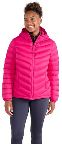 Mountain Warehouse Seasons Womens Padded Puffer Jacket Bright Pink 10