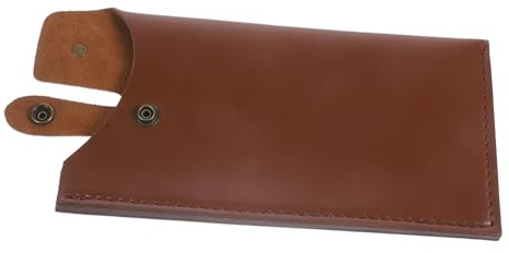 TOYANDONA Housse De Couteau En Cuir Artificiel Pour Couteau Cuisine Plat, Protecteur De Coupe Robuste, Accessoire De Sécurité Pour Usage Domestique