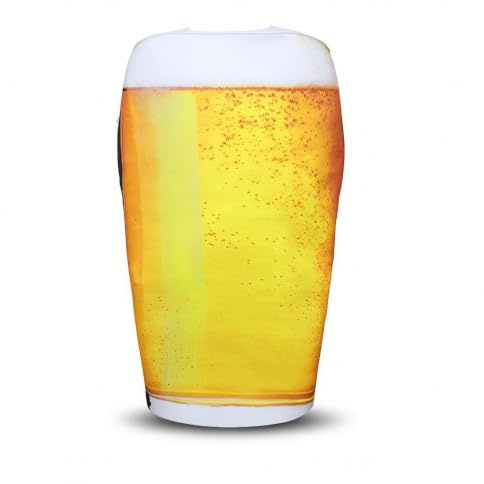 KiBcsLic Disfraz Jarra Cerveza Llamativo Disfraz con Forma Jarra Cerveza Festivo para Adultos, Carnaval