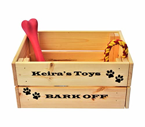Dog Personalised Toy Storage Supplies Crate