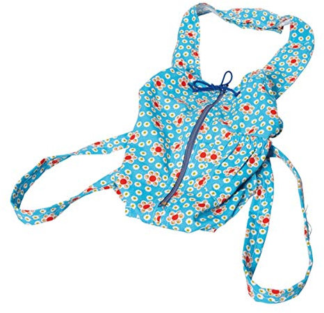 Glückskäfer Puppentragesack, blau