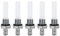 5 piezas de conector de tanque de combustible de metal para GX160 GX200 GX240 GX270 GX340 GX390 cortacésped desbrozadora bomba de agua generador motor piezas