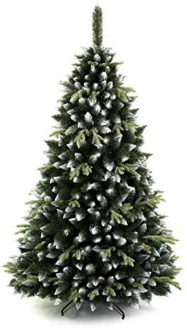 DWA Albero di Natale tradizionale varietà pino argento verde foresta 250 cm di altezza