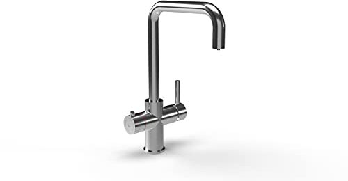 Hanstrom 3-in-1 Traditional Instant Boiling Water Tap with Boiler & Filter - Lunen (Chrome)