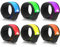 Dilabnda 6 Stück Party LED Armband/Slap Bracelets/Reflektorband Leuchtarmbänder Kinder Leuchtband Joggen Leuchtarmband Dunkles Partyzubehör für Konzerte, Festivals, Sport, Nacht, Hundewandern