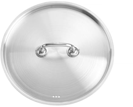 HENDI, Deckel für HENDI Kochtopf Niedrig-Mittel-Hoch, ø240mm, Edelstahl