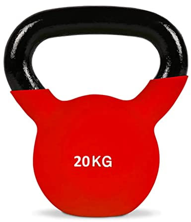 Kugelhantel 20 kg Crossfit Gewichte für Training zu Hause und Fitnessstudio Squat Widerstand